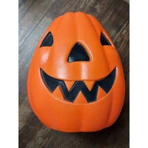 Vintage 1968 Empire 13" Halloween Pumpkin Jack O' Lantern Blow Mold